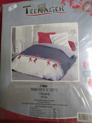 Parure housse couette 1 - housse, de